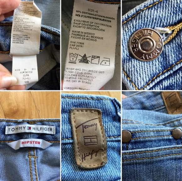 Vintage Tommy Hilfiger Light Wash Jeans - Picture 7 of 8